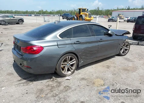 2018 BMW 430I Gran Coupe from USA, damaged, VIN WBA4J1C59JBG77341